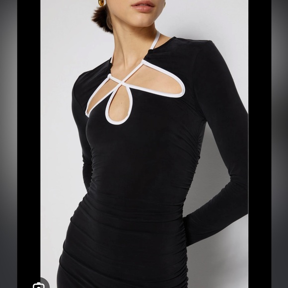 JONATHAN SIMKHAI “lizbeth” jersey dress (size medium) - Picture 2 of 6